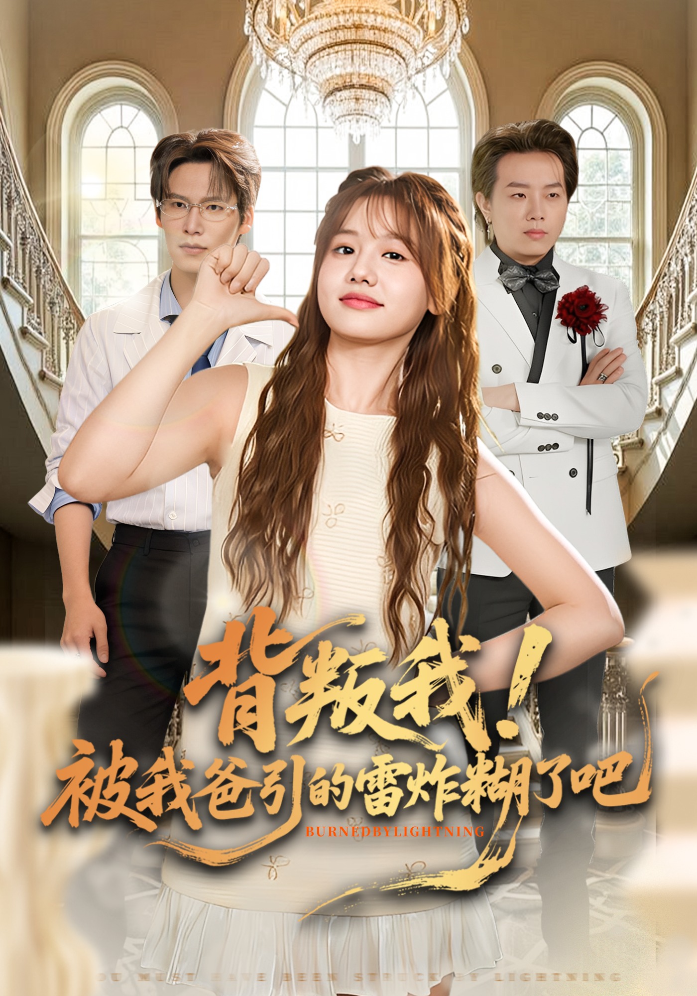 背叛我！被我爸引的雷炸糊了吧